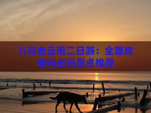 八月去云南二日游：全面攻略与必玩景点推荐