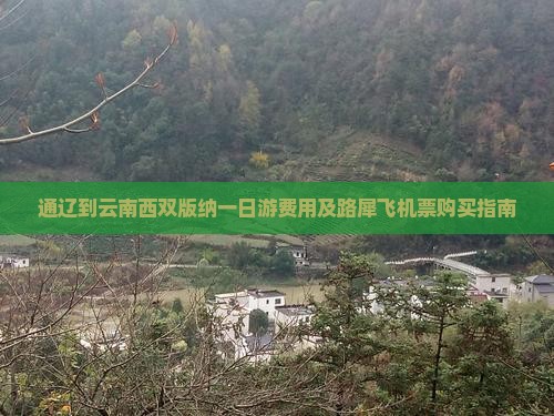 通辽到云南西双版纳一日游费用及路犀飞机票购买指南
