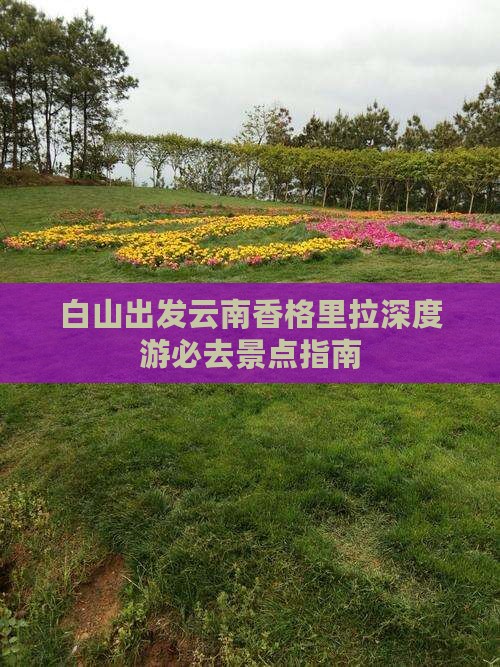 白山出发云南香格里拉深度游必去景点指南