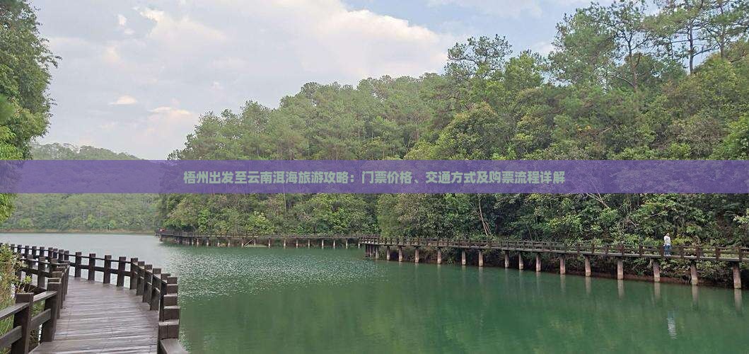 梧州出发至云南洱海旅游攻略：门票价格、交通方式及购票流程详解