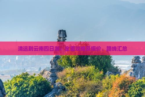 清远到云南四日游：全面攻略及报价、路线汇总