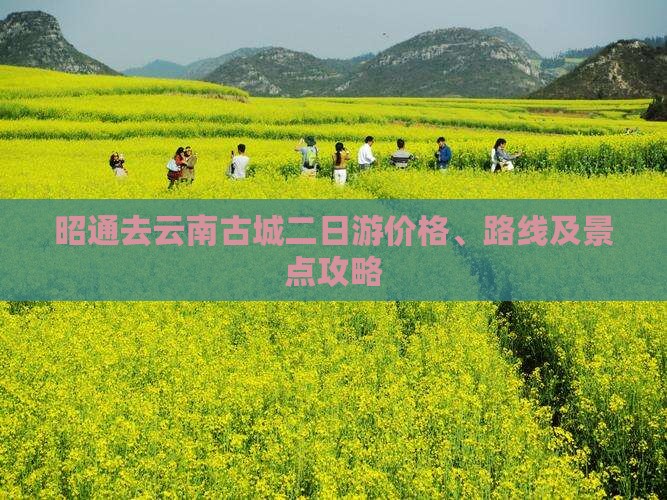 昭通去云南古城二日游