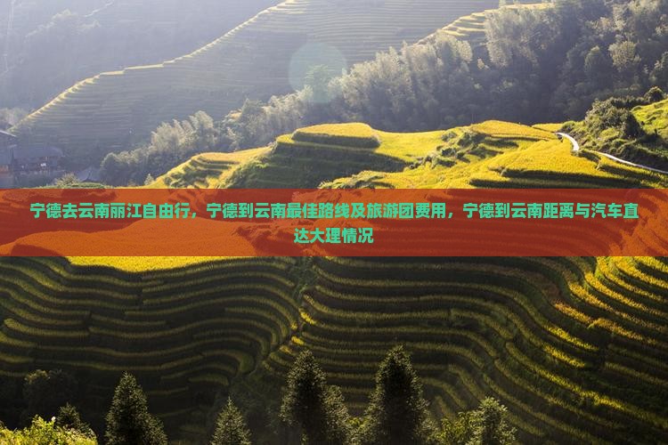 宁德去云南丽江自由行
