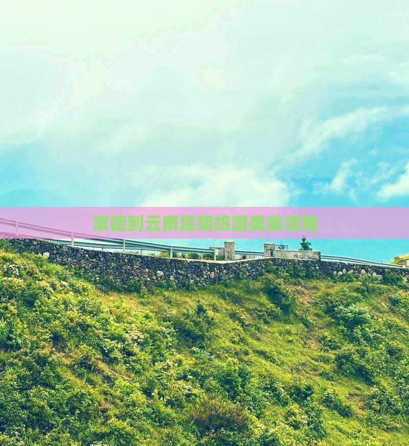 常德到云南昆明旅游小吃