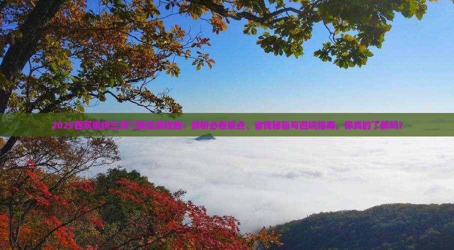 三月到云南西双版纳门票