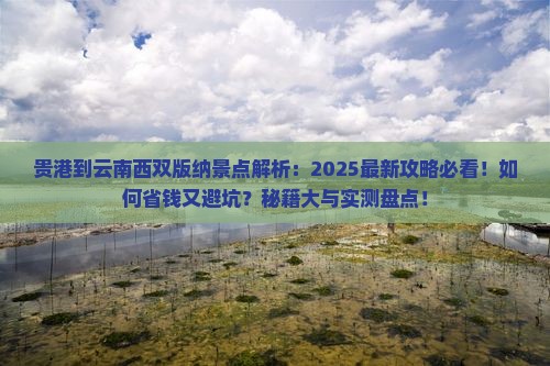 贵港到云南西双版纳景点