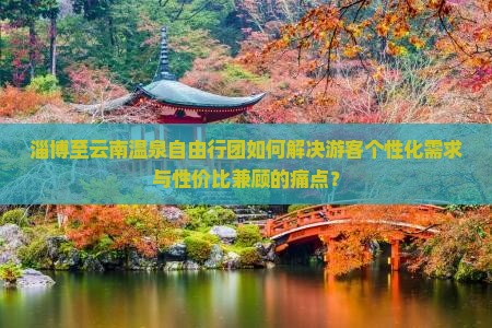 淄博至云南温泉自由行团如何解决游客个性化需求与性价比兼顾的痛点？