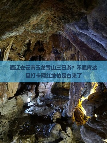 通辽去云南玉龙雪山三日游？不通宵达旦打卡网红地怕是白来了