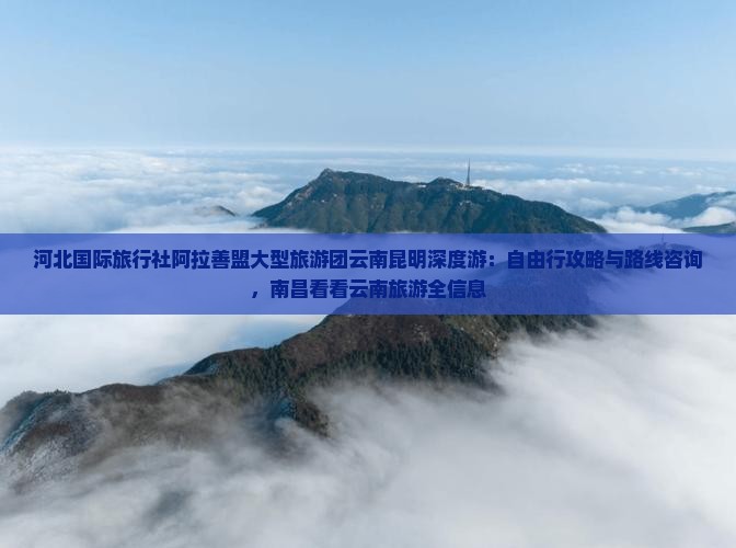 河北国际旅行社阿拉善盟大型旅游团云南昆明深度游：自由行攻略与路线咨询，南昌看看云南旅游全信息