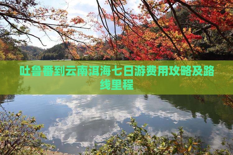 吐鲁番到云南洱海七日游费用攻略及路线里程