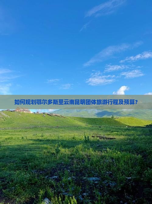 如何规划鄂尔多斯至云南昆明团体旅游行程及预算？