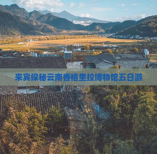 来宾探秘云南香格里拉博物馆五日游