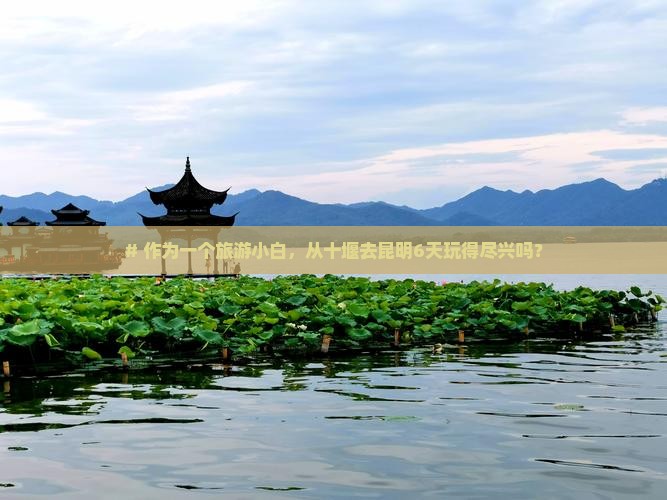 # 作为一个旅游小白，从十堰去昆明6天玩得尽兴吗？