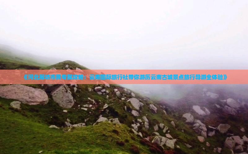 《河北廊坊市民专属攻略：云南国际旅行社带你游历云南古城景点旅行导游全体验》