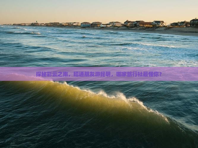 探秘彩云之南，昭通朋友游昆明，哪家旅行社最懂你？