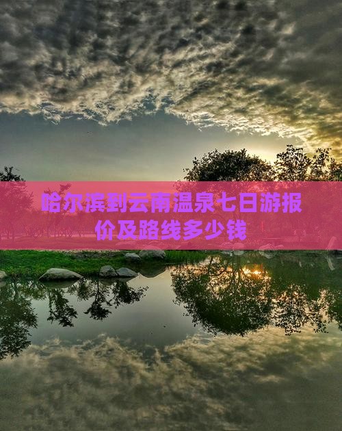 哈尔滨到云南温泉七日游报价及路线多少钱