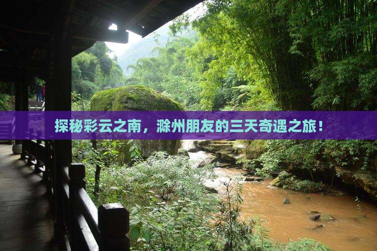 探秘彩云之南，滁州朋友的三天奇遇之旅！