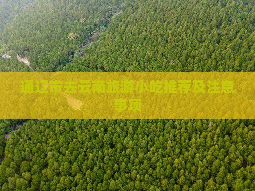 通辽市去云南旅游小吃推荐及注意事项 通辽市去云南旅游小吃推荐及注意事项