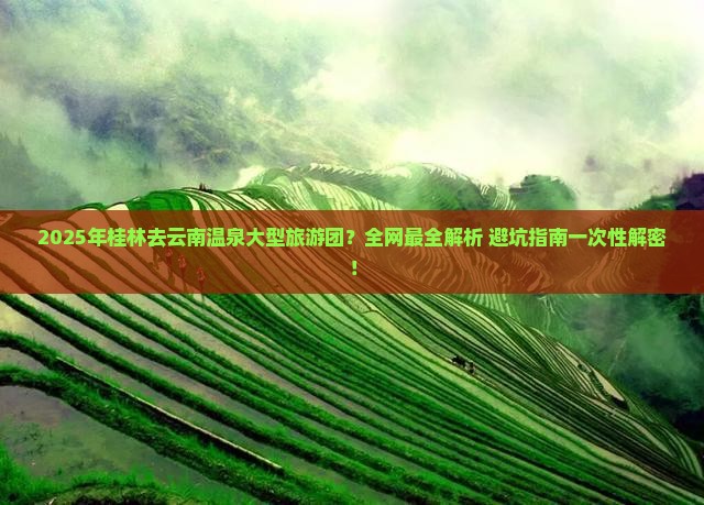 桂林去云南温泉大型旅游团