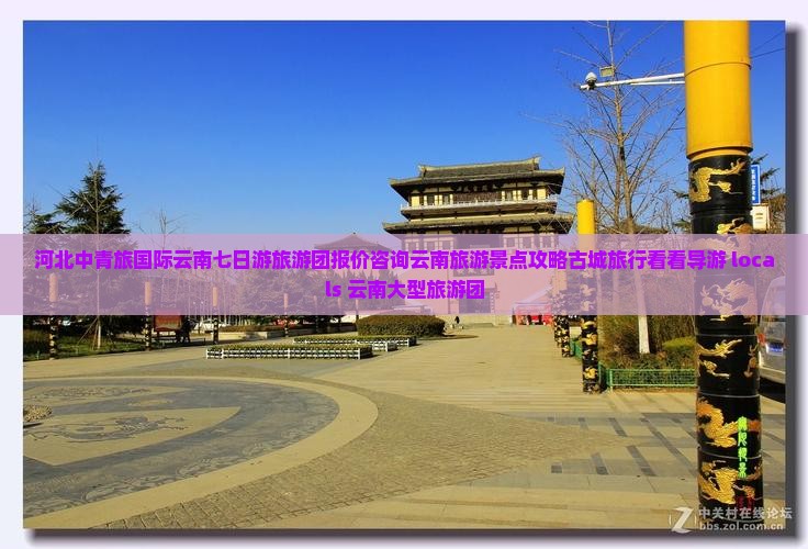河北中青旅国际云南七日游旅游团报价咨询云南旅游景点攻略古城旅行看看导游 locals 云南大型旅游团