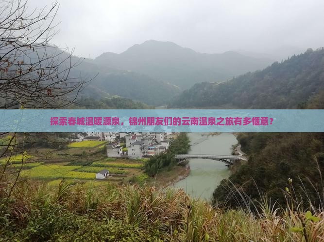 探索春城温暖源泉，锦州朋友们的云南温泉之旅有多惬意？