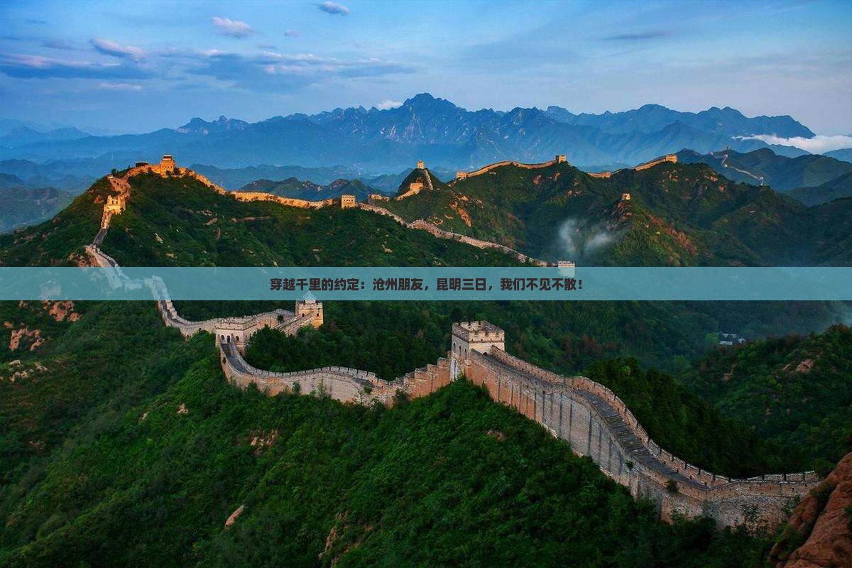 穿越千里的约定：沧州朋友，昆明三日，我们不见不散！