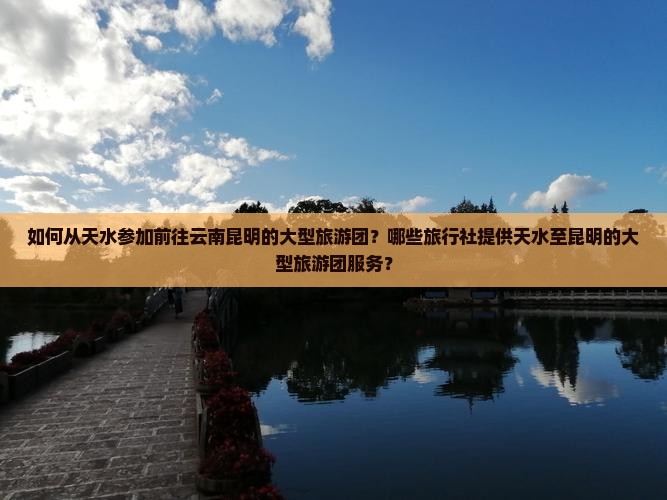 如何从天水参加前往云南昆明的大型旅游团？哪些旅行社提供天水至昆明的大型旅游团服务？