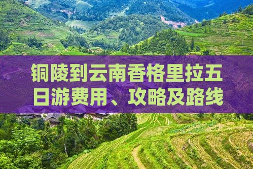 铜陵到云南香格里拉五日游