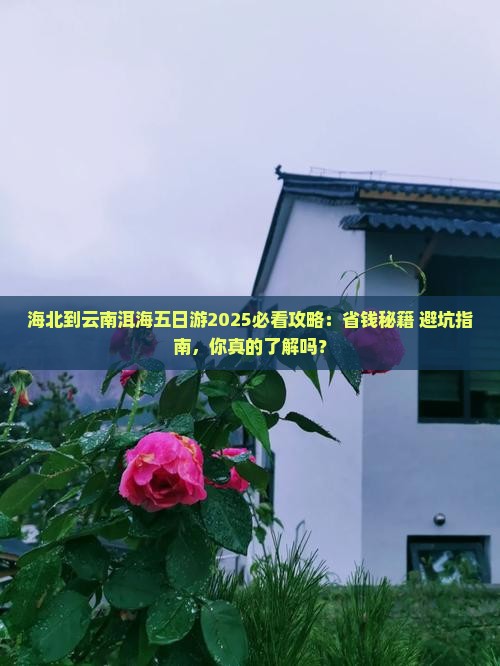 海北到云南洱海五日游