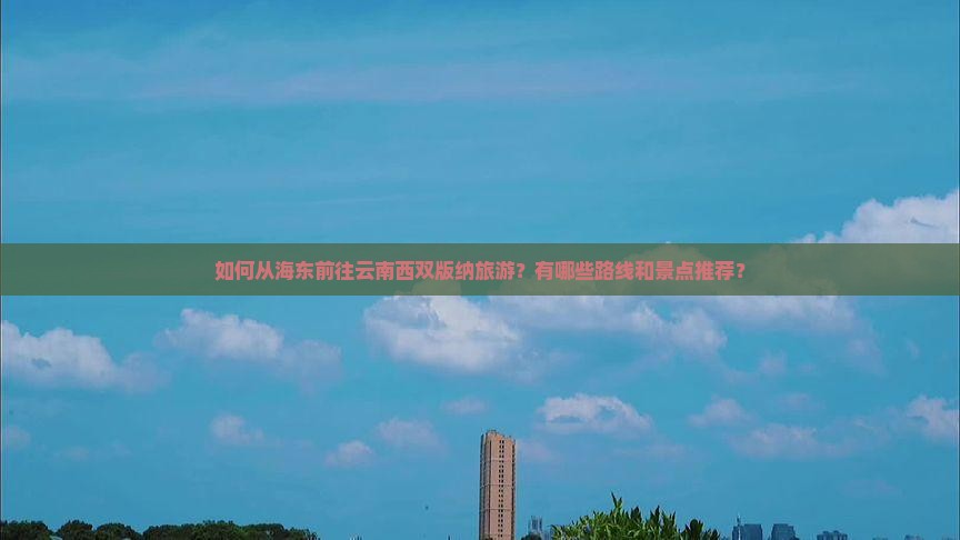 如何从海东前往云南西双版纳旅游？有哪些路线和景点推荐？