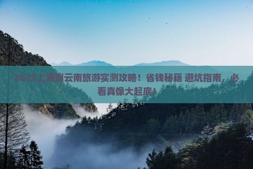 上海到云南旅游