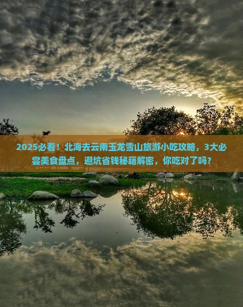 北海去云南玉龙雪山旅游小吃