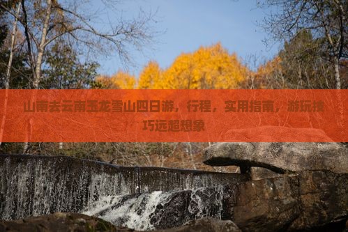 山南去云南玉龙雪山四日游