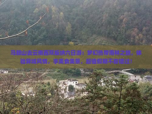 马鞍山去云南西双版纳六日游