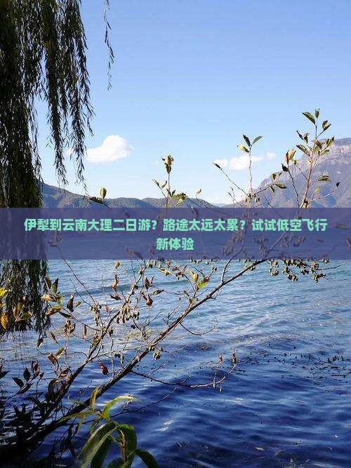 伊犁到云南大理二日游?路途太远太累?试试低空飞行新体验 伊犁到云南大理二日游?路途太远太累?试试低空飞行新体验