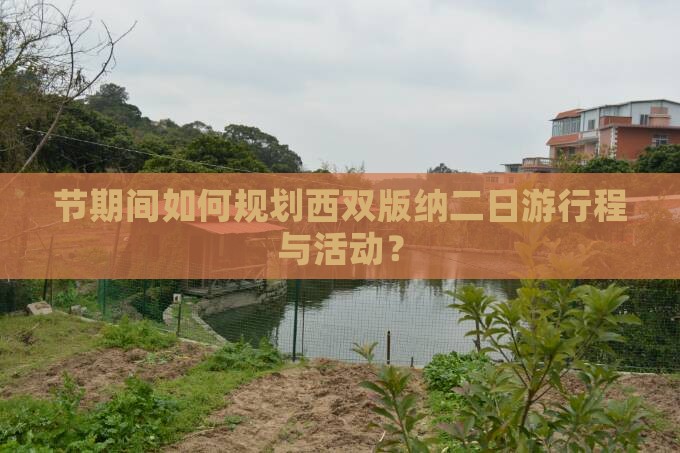节期间如何规划西双版纳二日游行程与活动？