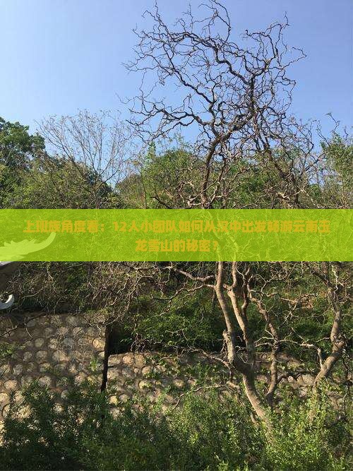 上班族角度看：12人小团队如何从汉中出发畅游云南玉龙雪山的秘密？