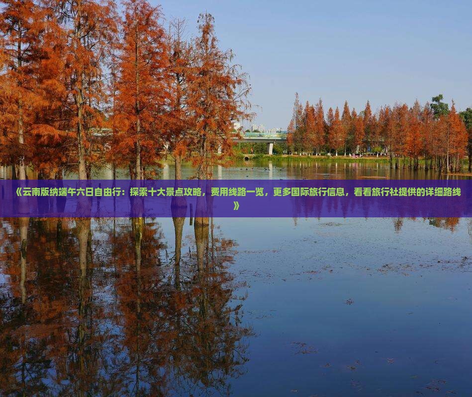 《云南版纳端午六日自由行：探索十大景点攻略，费用线路一览，更多国际旅行信息，看看旅行社提供的详细路线》