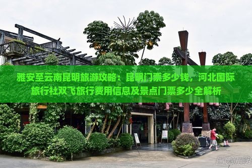 雅安至云南昆明旅游攻略：昆明门票多少钱，河北国际旅行社双飞旅行费用信息及景点门票多少全解析