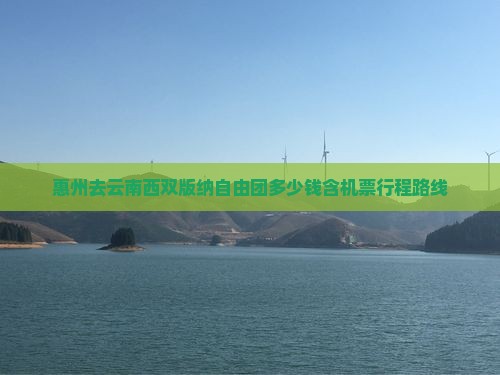 惠州去云南西双版纳自由团多少钱含机票行程路线