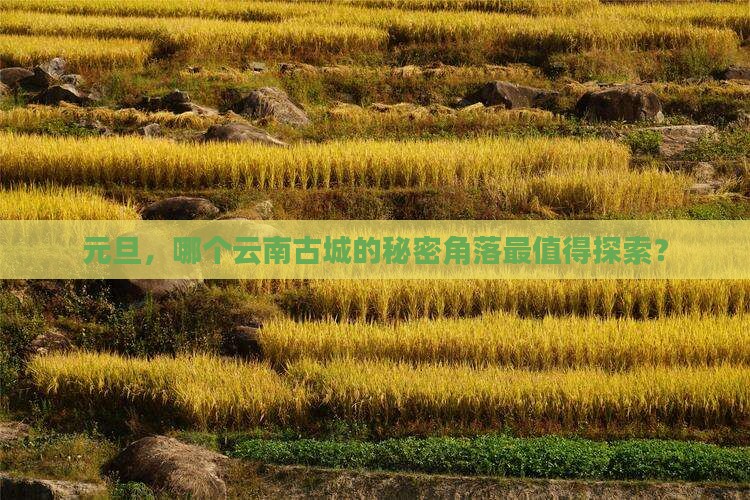 元旦，哪个云南古城的秘密角落最值得探索？