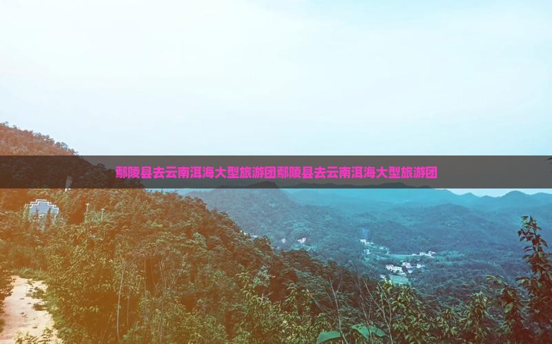 鄢陵县去云南洱海大型旅游团