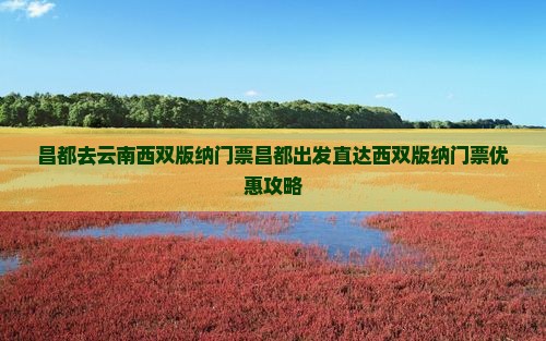 昌都去云南西双版纳门票