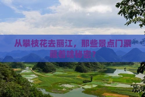 攀枝花到云南丽江门票