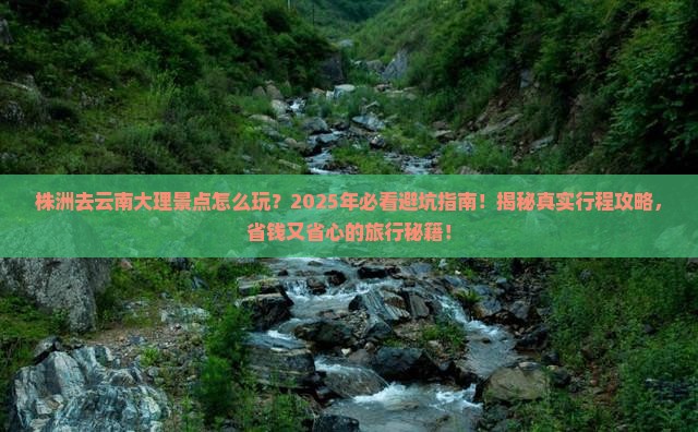 株洲去云南大理景点