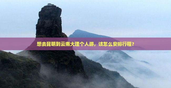 昆明去云南大理个人游