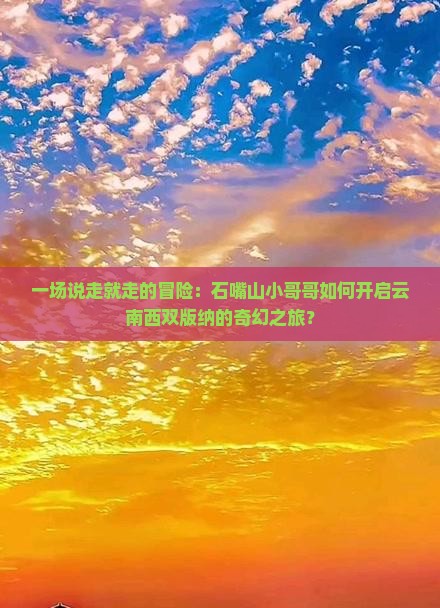 石嘴山去云南西双版纳攻略