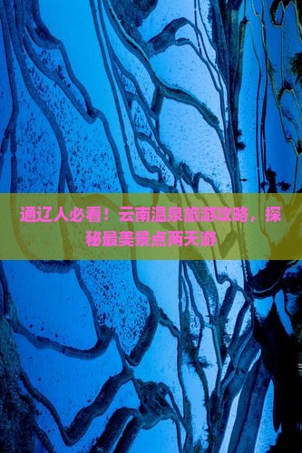 通辽市到云南温泉二日游