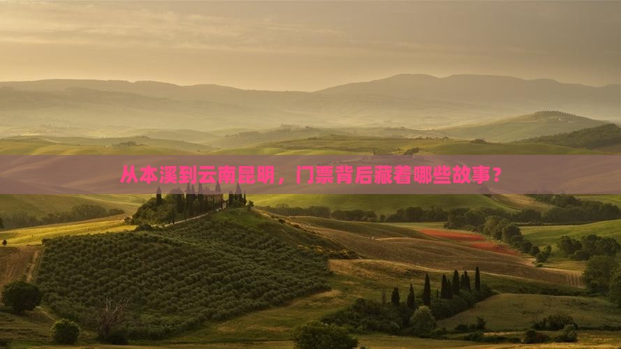 本溪去云南昆明门票