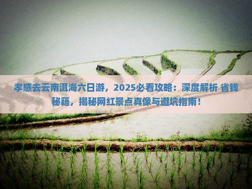 孝感去云南洱海六日游